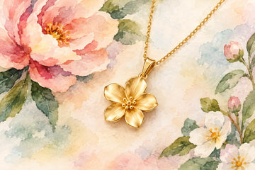How to Choose a Floral Solid Gold Pendant
