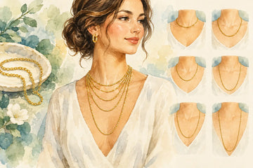 A Guide to Gold Chain Lengths That Fit