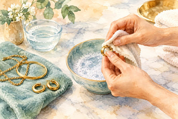 How to Clean Solid Gold Jewellery Safely