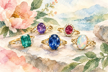 Gemstone Rings Made to Be Worn for Years