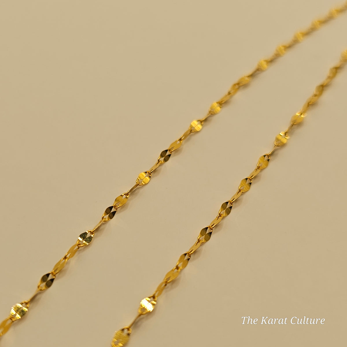 21K Solid Gold Butterfly Necklace