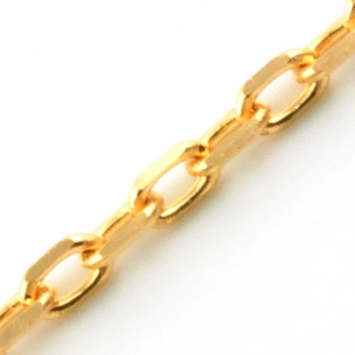 18K Anchor Azuki Adjustable Necklace