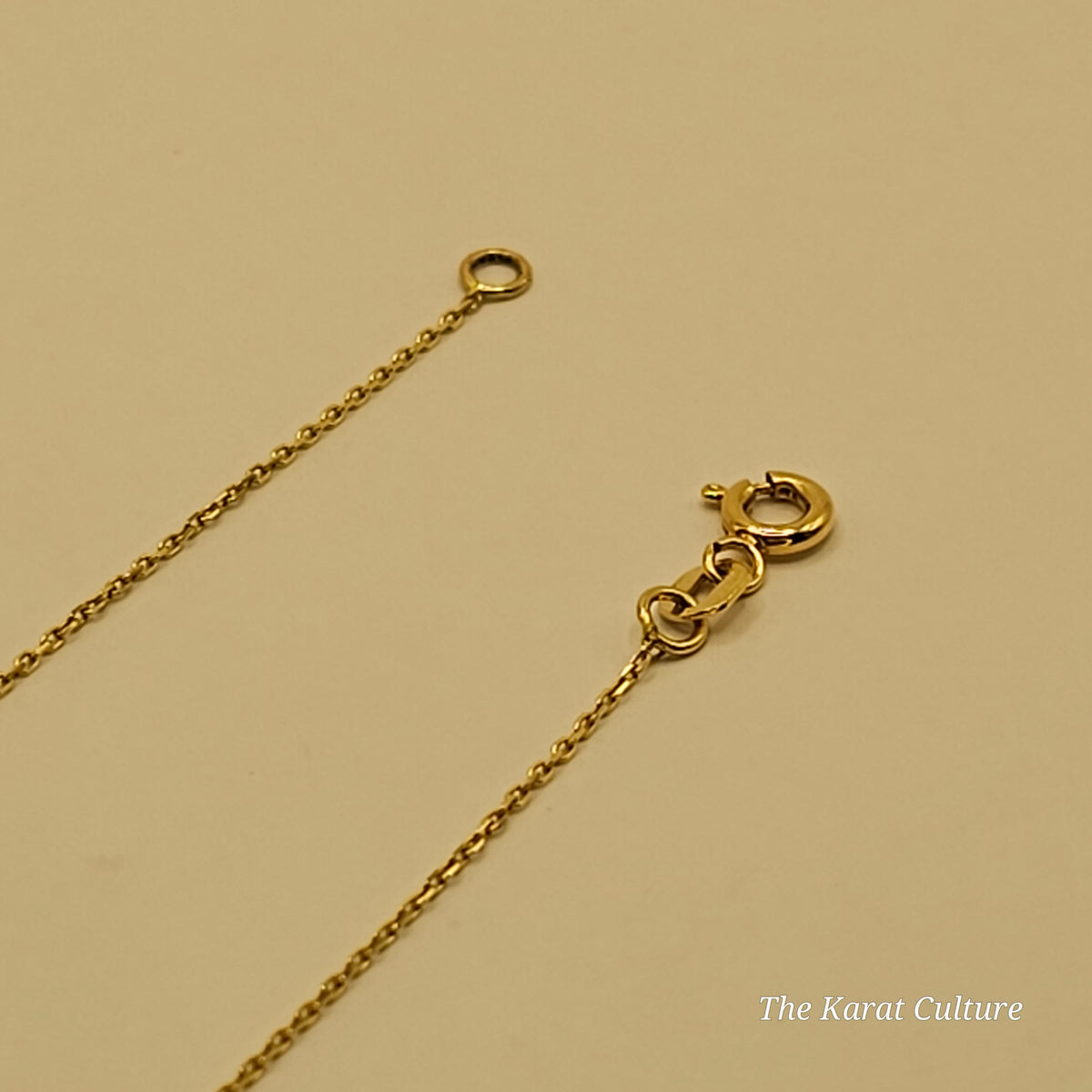 14K Solid Gold Australian Map Necklace
