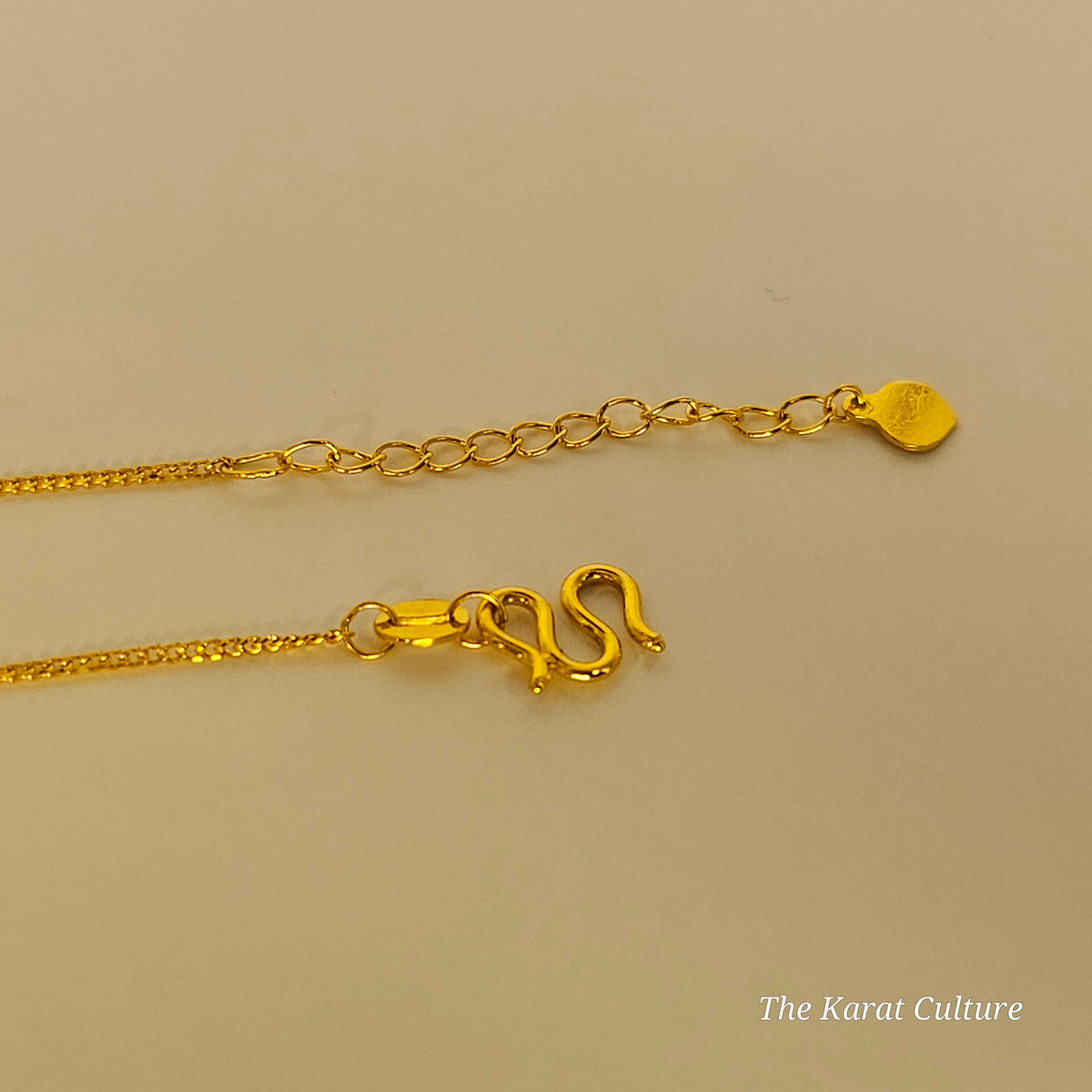 24K Solid Gold Layered Bow Necklace