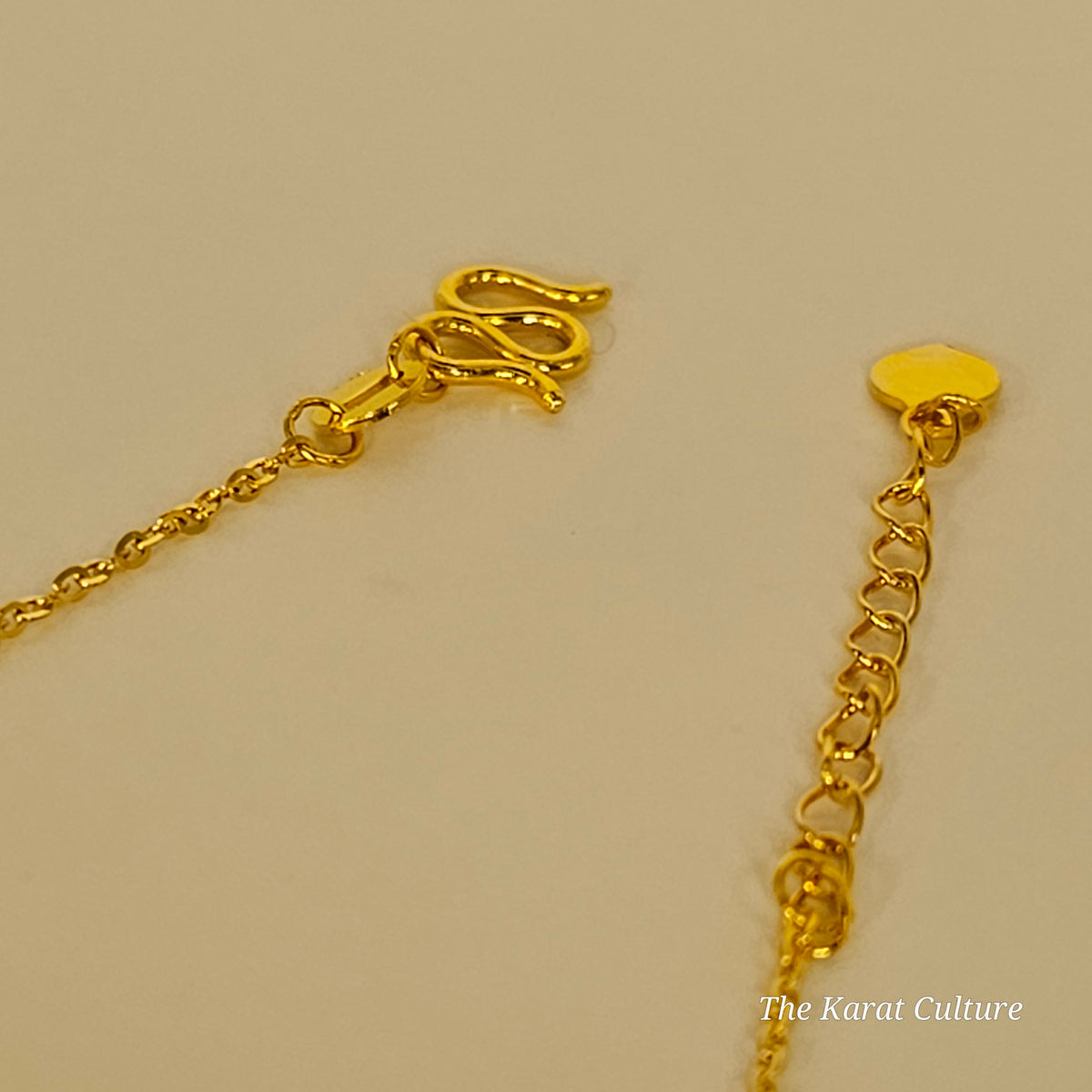 24K Solid Gold Moon & Star Necklace