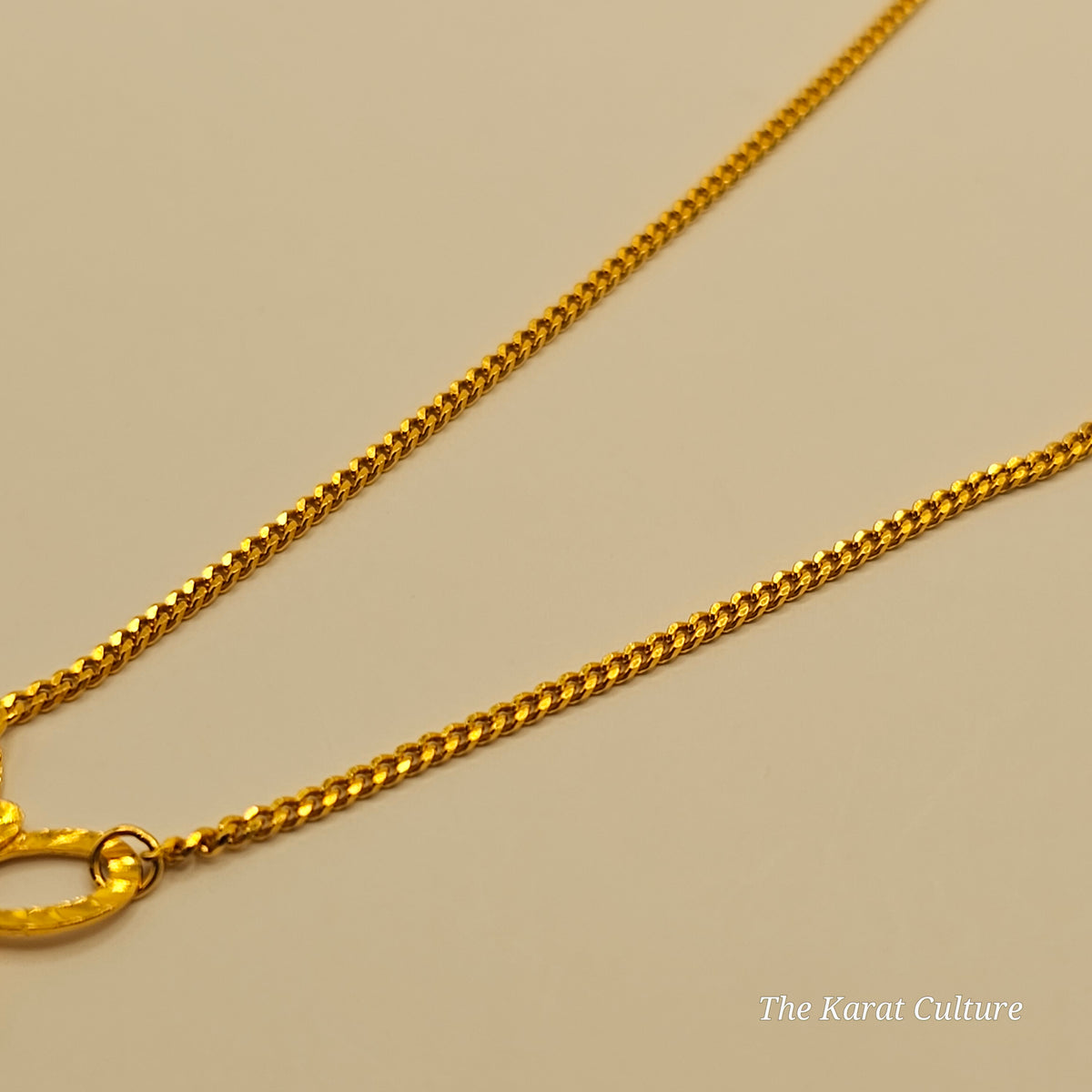 22K Solid Gold Butterfly Necklace