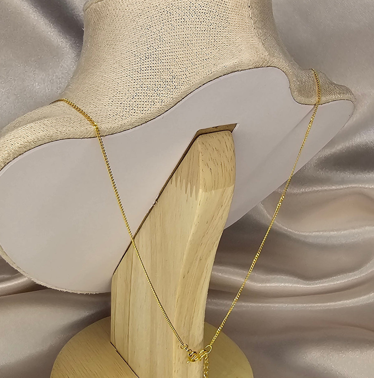 24K Solid Gold Layered Bow Necklace