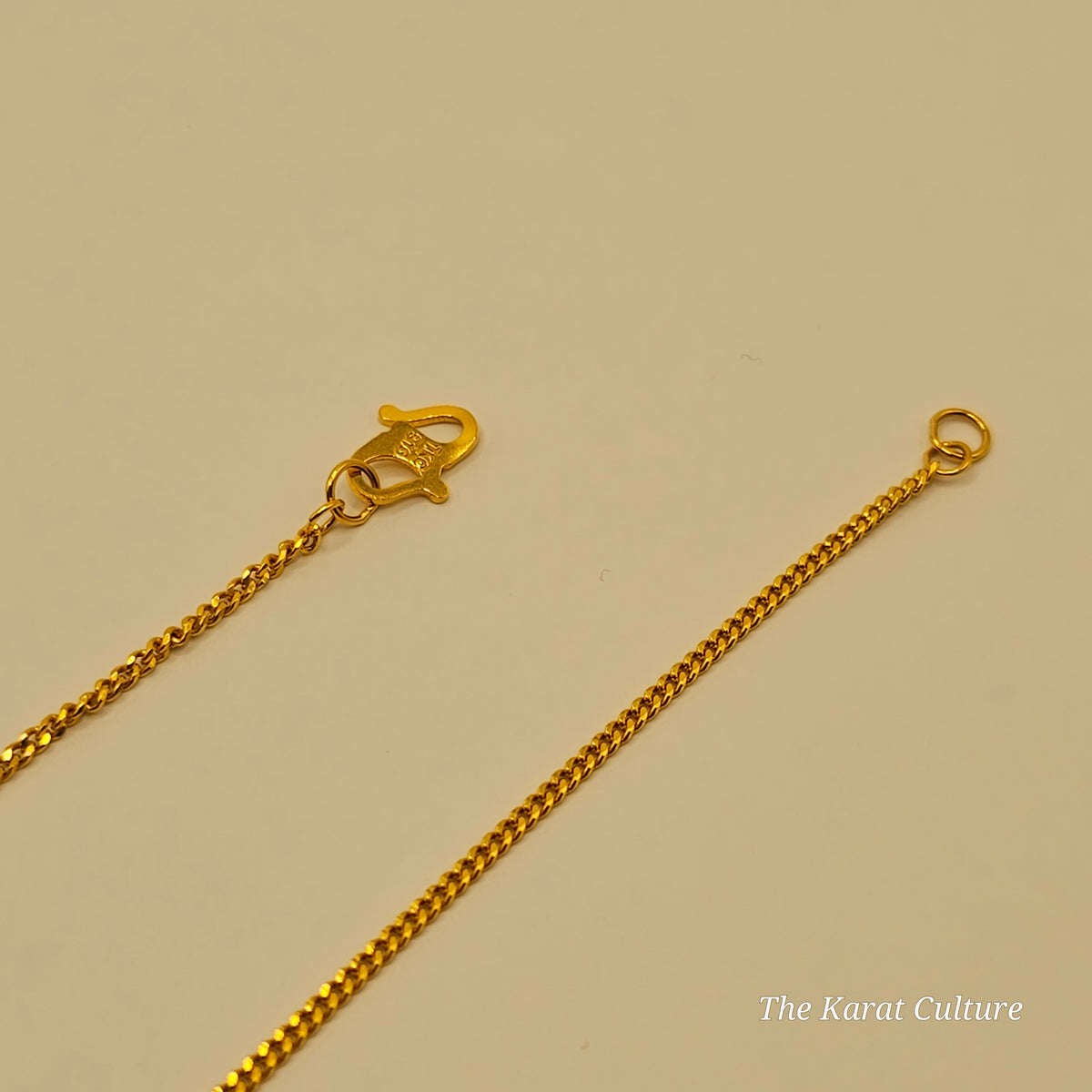 22K Solid Gold Butterfly Necklace