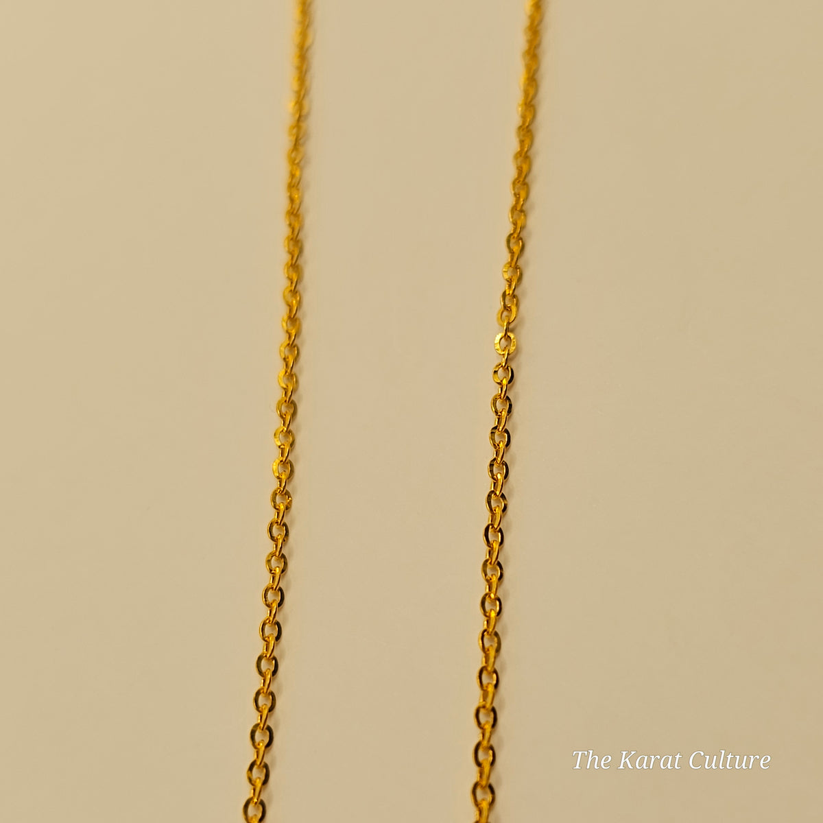 24K Solid Gold Evil Eye Necklace