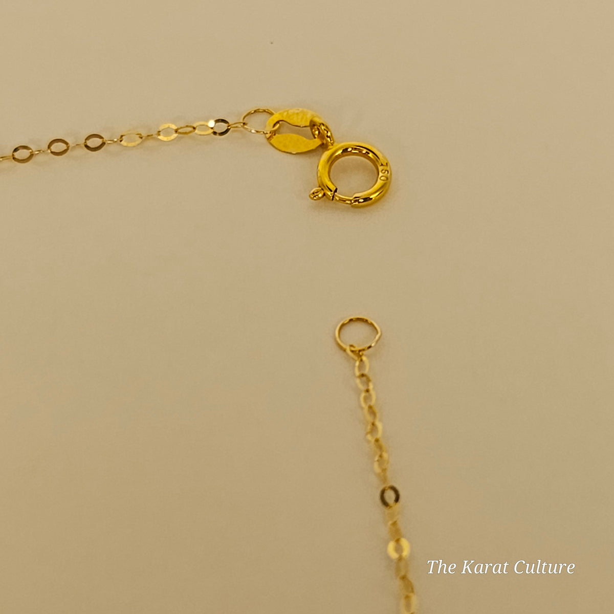 18K Solid Gold Fairy Natural Diamond Necklace